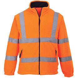 Portwest F300 Hi-Vis Mesh Lined Fleece Orange 5XL , HuntOffice.ie on Productcaster.