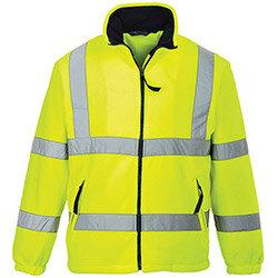 Portwest F300 Hi-Vis Mesh Lined Fleece Yellow 4XL , HuntOffice.ie on Productcaster.