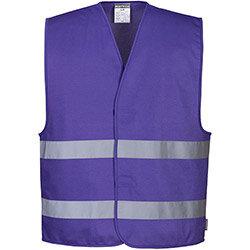 Portwest F474 Iona 2 Band Vest Purple S/M on Productcaster.