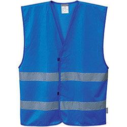 Portwest F474 Iona 2 Band Vest Royal 4XL/5XL on Productcaster.