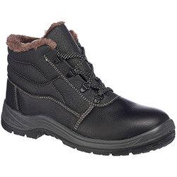 Portwest FD33 Kumo Fur-Lined Boots S3 Black Size EU 37 on Productcaster.