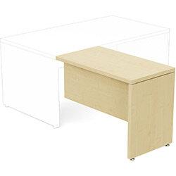 Fermo Executive Return Desk Add-On Unit Maple on Productcaster.