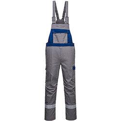 Portwest FR07 Bizflame Ultra Bib & Brace Overall Grey Large (Regular Fit) on Productcaster.