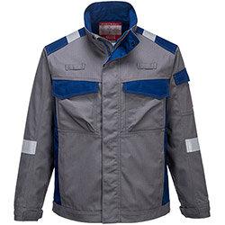 Portwest FR08 Bizflame Ultra Jacket Grey Small on Productcaster.