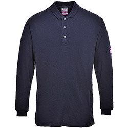 Portwest FR10 FR Antistatic Polo Shirt Navy Large , HuntOffice.ie on Productcaster.