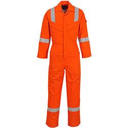 Portwest FR21 FR Antistatic Coverall Orange 4XL (Regular Fit) on Productcaster.