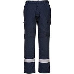 Portwest FR401 FR Lightweight A/S Trousers Navy XL , HuntOffice.ie on Productcaster.