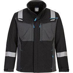 Portwest FR704 WX3 FR Softshell Jacket Black XXL , HuntOffice.ie on Productcaster.