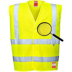 Portwest FR71 Bizflame Antistatic Vest Yellow LXL on Productcaster.