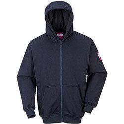 Portwest FR81 FR Hooded Zip Sweatshirt Navy 3XL , HuntOffice.ie on Productcaster.