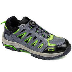 Portwest FT18 Wire Lace Hiker Shoe S1P HRO Grey & Green Size EU 41/UK 7 on Productcaster.