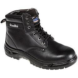 Portwest FW03 S3 Steelite Boots Black Size EU 48/UK 13 on Productcaster.