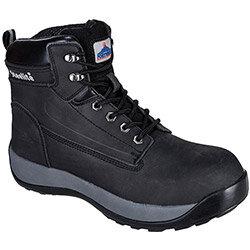 Portwest FW32 Constructo Nubuck Boots S3 Black Size EU 46/UK 11 on Productcaster.