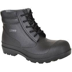 Portwest FW45 PVC Boots S5 Black Size EU 40/UK 6.5 , HuntOffice.ie on Productcaster.