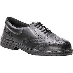 Portwest FW46 Executive Brogues S1P Black Size EU 42/UK 8 , HuntOffice.ie on Productcaster.