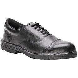 Portwest FW47 Oxford Shoes S1P Black Size EU 41/UK 7 on Productcaster.