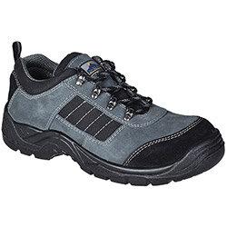 Portwest FW64 S1P Trekker Shoes Black Size EU 44/UK 10 on Productcaster.