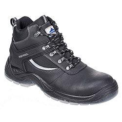 Portwest FW69 Steelite Mustang Hiker Boots Black Size EU 44/UK 10 on Productcaster.