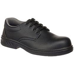 Portwest FW80 Laced Safety Shoes S2 Black Size EU 41/UK 7 , HuntOffice.ie on Productcaster.