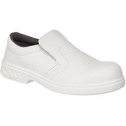 Portwest FW81 Slip-On Safety Shoes S2 White Size EU 39/UK 6 , HuntOffice.ie on Productcaster.