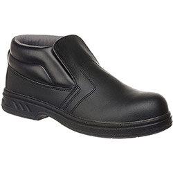 Portwest FW83 Slip-On Safety Boots S2 Black Size EU 42/UK 8 , HuntOffice.ie on Productcaster.