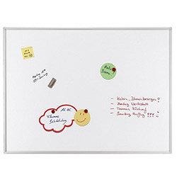 Franken ECO Magnetic Whiteboard Enameled Steel 900 x 600mm White on Productcaster.