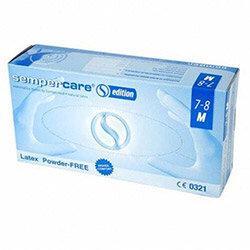 SemperCare Edition Latex Gloves MEDIUM Powder Free (100) Box G823781735 on Productcaster.