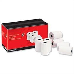 Calculator Roll Single Ply 57x57mm 295640 Pack 20 5 Star on Productcaster.