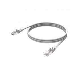 Vision Techconnect - Network cable - RJ-45 (M) to RJ-45 (M) - 5 m - UTP - CAT 6 - booted - white on Productcaster.