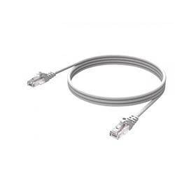 Vision Techconnect - Network cable - RJ-45 (M) to RJ-45 (M) - 50 cm - UTP - CAT 6 - booted - white on Productcaster.