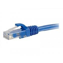 C2G Cat6 Booted Unshielded (UTP) Network Patch Cable - Patch cable - RJ-45 (M) to RJ-45 (M) - 3 m - UTP - CAT 6 - molded, snagless, stranded - blue on Productcaster.