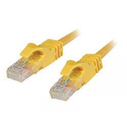 C2G Cat6 Booted Unshielded (UTP) Network Patch Cable - Patch cable - RJ-45 (M) to RJ-45 (M) - 5 m - UTP - CAT 6 - molded, snagless, stranded - yellow on Productcaster.