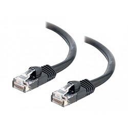 C2G Cat5e Booted Unshielded (UTP) Network Patch Cable - Patch cable - RJ-45 (M) to RJ-45 (M) - 2 m - UTP - CAT 5e - molded, snagless, stranded - black on Productcaster.