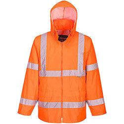 Portwest H440 Hi-Vis Rain Jacket Orange Medium , HuntOffice.ie on Productcaster.