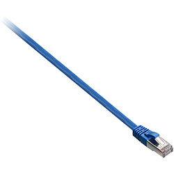 V7 V7E2C5S-05M-BLS Category 5e Network Cable 5 m Shielding 1 x RJ-45 Male Network 1 x RJ-45 Male Network Patch Cable Blue on Productcaster.