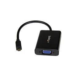 StarTech Micro HDMI to VGA Adapter Converter with Audio for Smartphones / Ultrabooks / Tablets 1920x1200 on Productcaster.