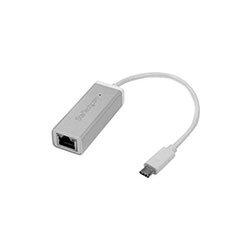 StarTech USB-C to Gigabit Network Adapter USB Type-C to Ethernet Converter with Sleek Aluminum Housing Silver USB 3.1 1 Port s 1 Twisted Pair US1GC30A on Productcaster.