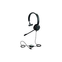 Jabra EVOLVE 30 II Wired Mono Headset Over-the-head Supra-aural Mini-phone Yes , HuntOffice.ie on Productcaster.