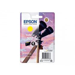 Epson 502 - 3.3 ml - yellow - original - blister - ink cartridge - for Expression Home XP-5100, XP-5105; WorkForce WF-2860, WF-2860DWF, WF-2865DWF -  on Productcaster.