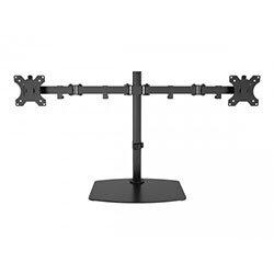 Vision VFM-DSDB - Stand for 2 LCD displays - steel - black - screen size: 13"-32" - desktop on Productcaster.