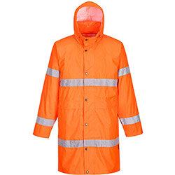 Portwest H442 Hi-Vis Coat 100cm Orange 3XL , HuntOffice.ie on Productcaster.