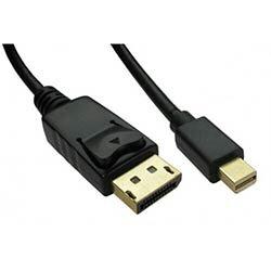 Cables Direct CDLMDP 1 m DisplayPort Mini DisplayPort Black on Productcaster.