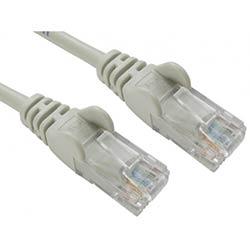 Cables Direct 0.5m Economy 10/100 Networking Cable - Grey on Productcaster.