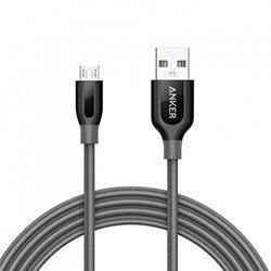 Anker PowerLine+ USB cable 1.8 m USB A Micro-USB B Grey on Productcaster.