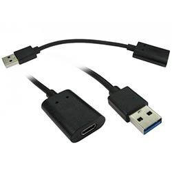 Cables Direct USB3C-951REV USB cable USB 3.2 Gen 2 (3.1 Gen 2) USB A USB C Black on Productcaster.