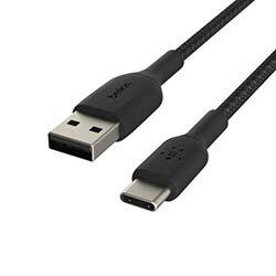 Belkin CAB002BT2MBK USB cable 2 m USB A USB C Black on Productcaster.