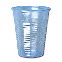 Water Cups Plastic Non Vending for Cold Drinks 7oz 207ml Clear Blue [Pack 1000] on Productcaster.