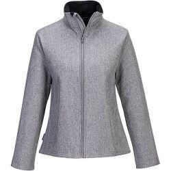 Portwest TK21 Women's Print and Promo Softshell (2L) Grey Marl Size M Regular Fit on Productcaster.