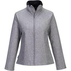 Portwest TK21 Women's Print and Promo Softshell (2L) Grey Marl Size XL Regular Fit on Productcaster.