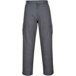 Portwest C701 Combat Trousers Grey Size 33 Regular Fit on Productcaster.